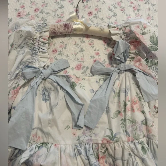 SOLD - Selkie The Mrs Darcy Buttercream Dress - Picture 7 of 9